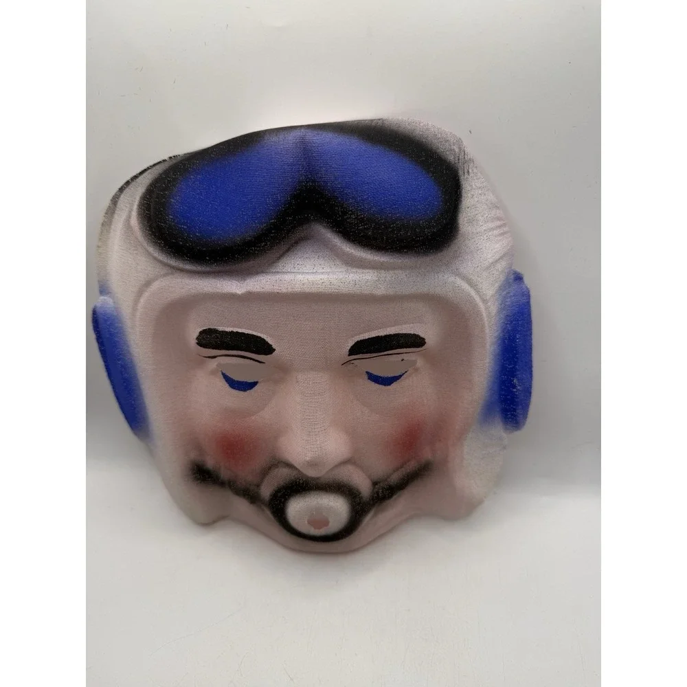 Vintage Child's Halloween Masks 1960's Pilot